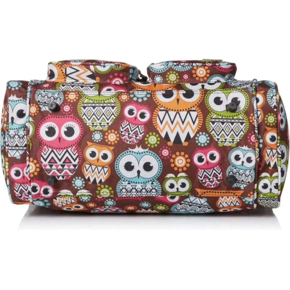 🛍️ NWT Rockland Duffel Bag Owl Print 19-Inch - Picture 4 of 7